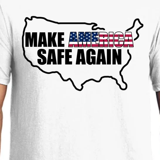 Make America Safe Again Flag Pajama Set