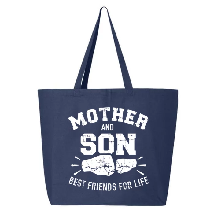 Mother And Son Best Friends For Life Mom Gift 25L Jumbo Tote