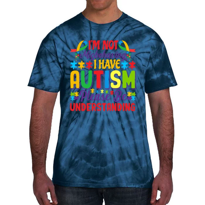 Motivational Autism Slogans Autism Awareness Autism Acceptance Disability Month Tie-Dye T-Shirt