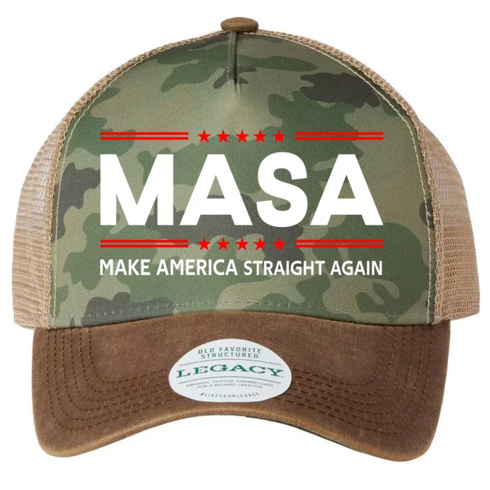 Make America Straight Again MASA Make America Straight Again Legacy Tie Dye Trucker Hat