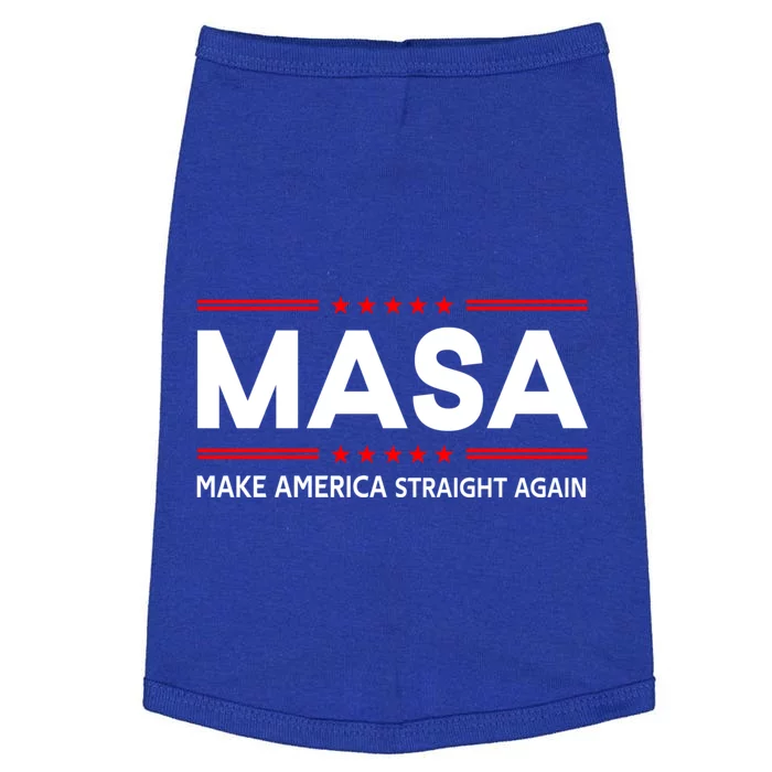 Make America Straight Again MASA Make America Straight Again Doggie Tank