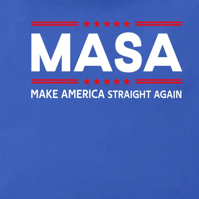 Make America Straight Again MASA Make America Straight Again Zip Tote Bag