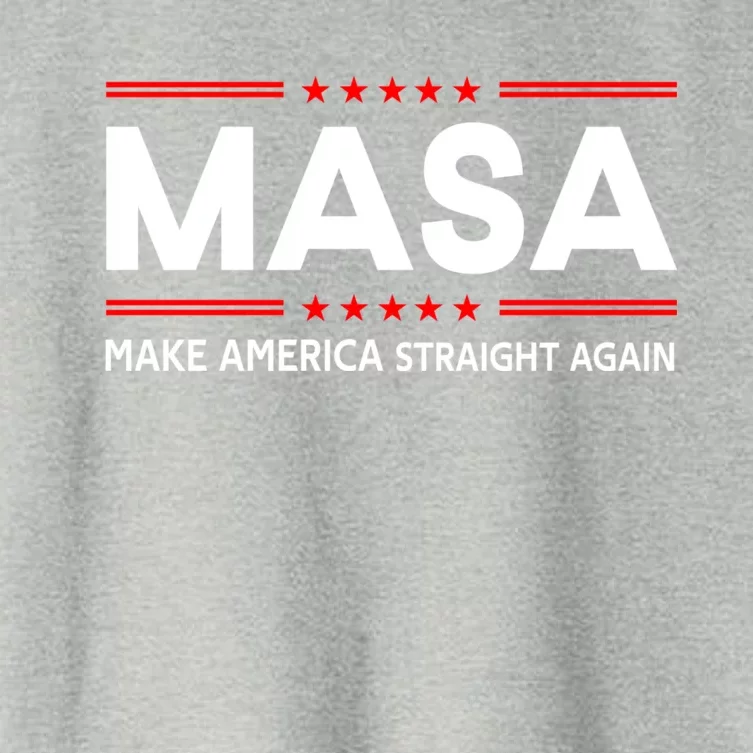 Make America Straight Again MASA Make America Straight Again Women's Crop Top Tee