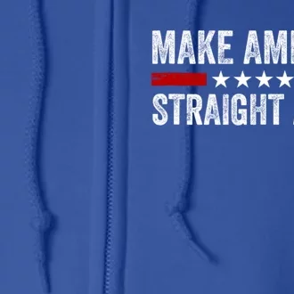 Make America Straight Again MASA Make America Straight Again Full Zip Hoodie