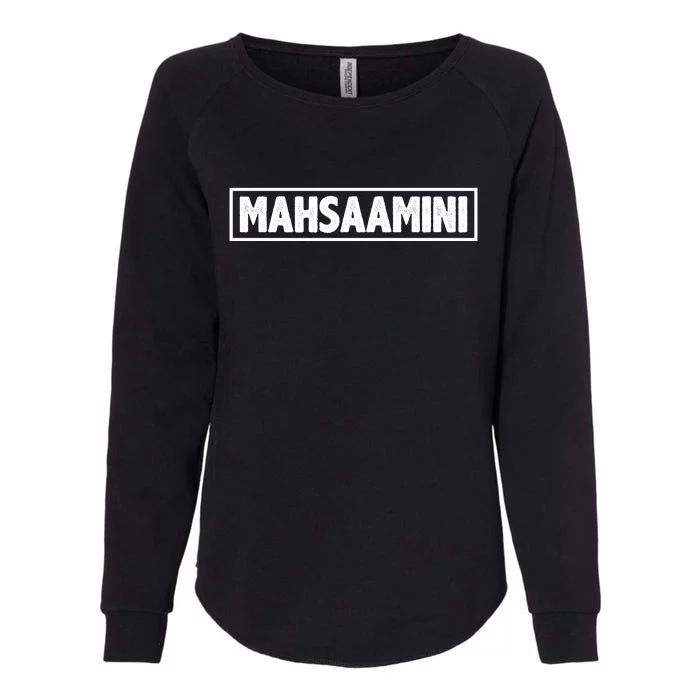 Masha Amini Support Womens California Wash Sweatshirt