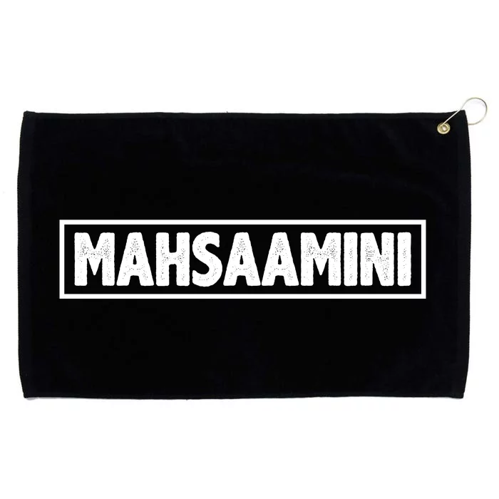 Masha Amini Support Grommeted Golf Towel