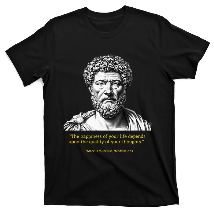 Marcus Aurelius Stoic Wisdom PhilosopherS Insight T-Shirt