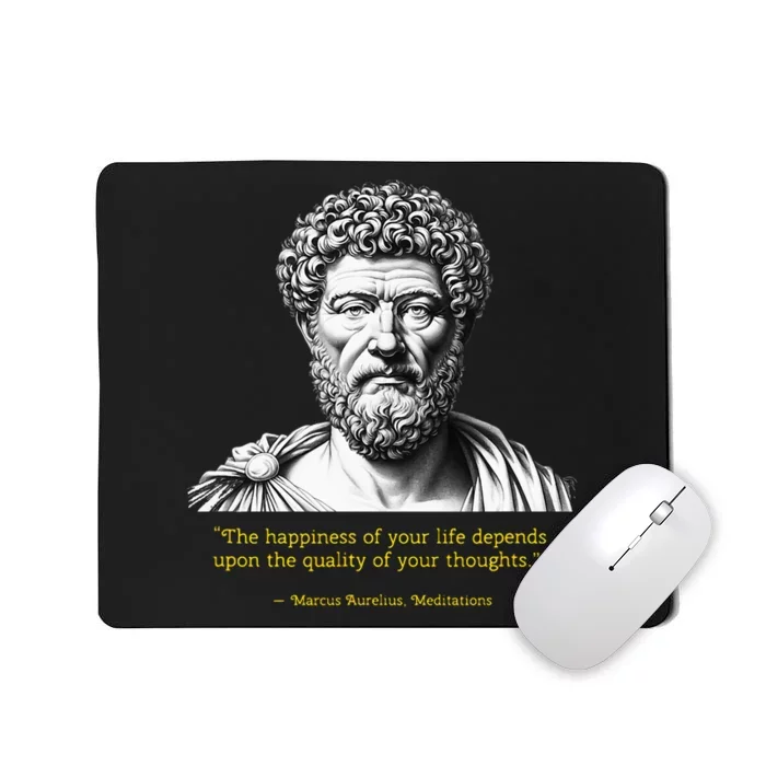 Marcus Aurelius Stoic Wisdom PhilosopherS Insight Mousepad