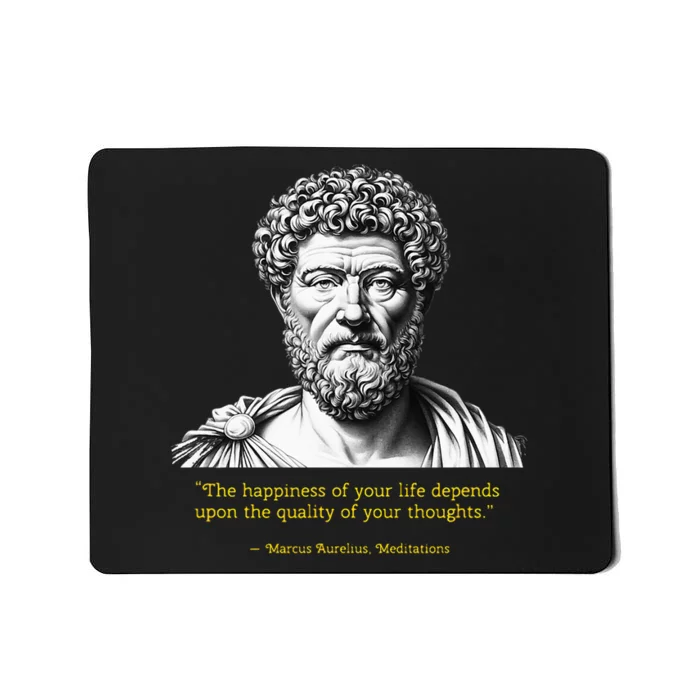 Marcus Aurelius Stoic Wisdom PhilosopherS Insight Mousepad