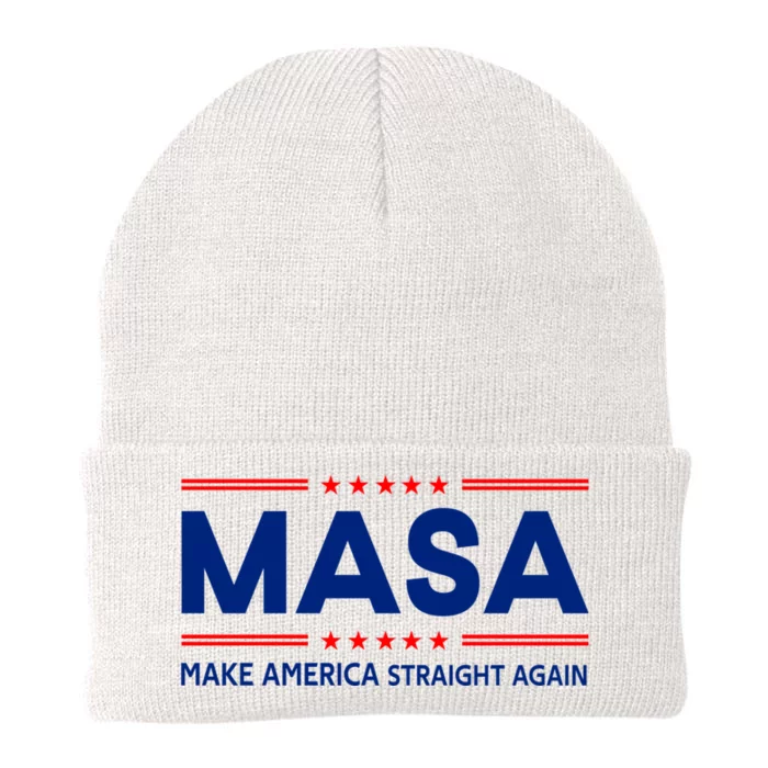 Make America Straight Again MASA Make America Straight Again Knit Cap Winter Beanie