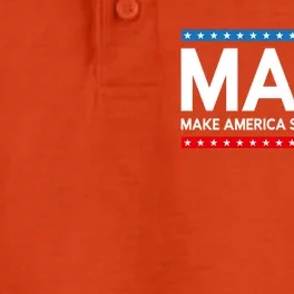 Make America Straight Again MASA Make America Straight Again Dry Zone Grid Performance Polo