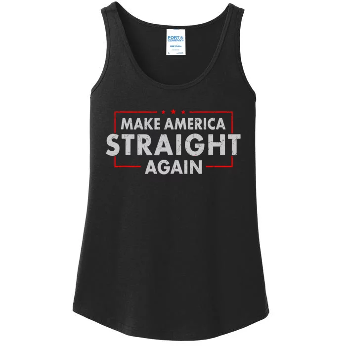 Make America Straight Again MASA Make America Straight Again Ladies Essential Tank