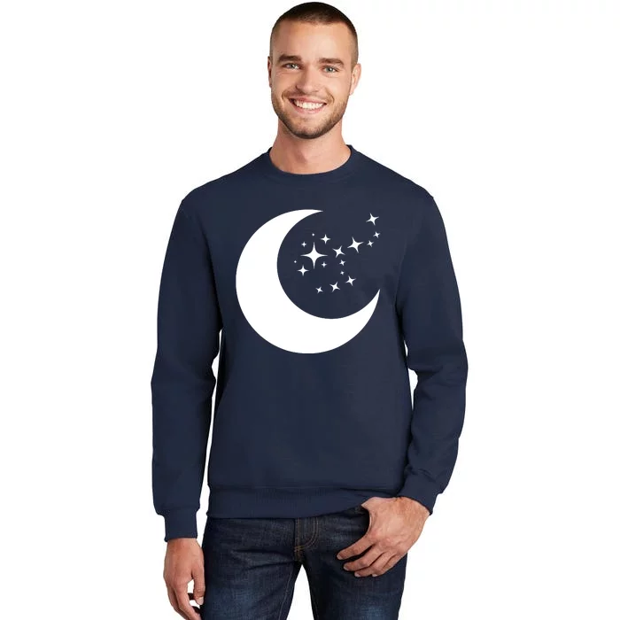 Moon And Stars Tall Sweatshirt