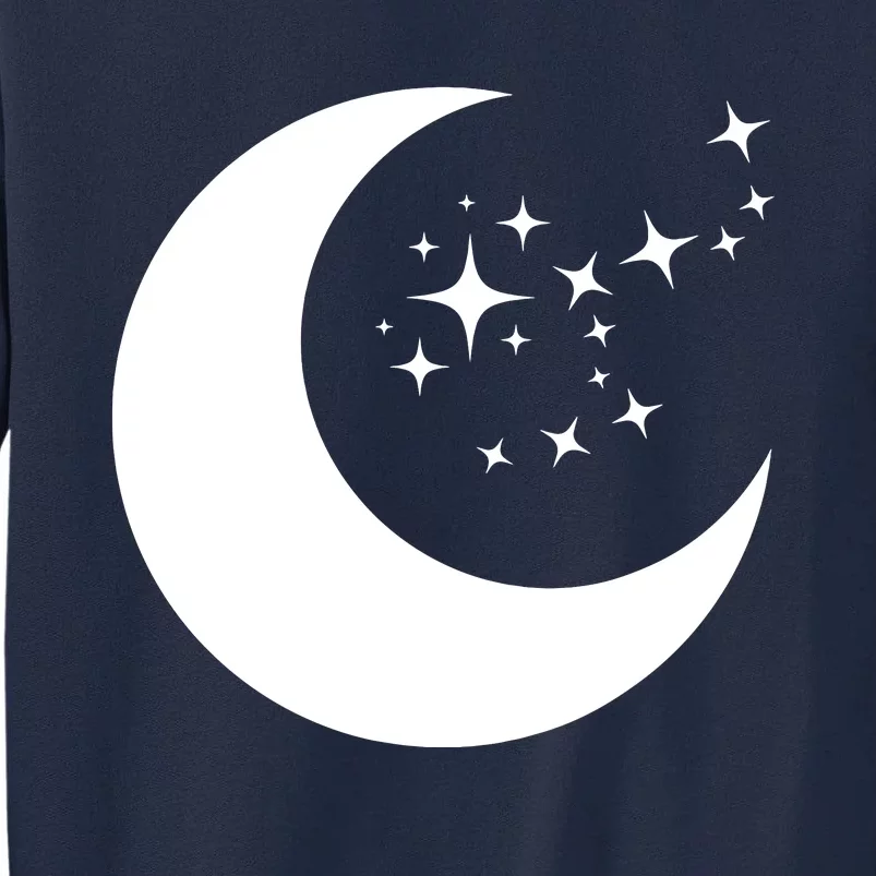 Moon And Stars Tall Sweatshirt