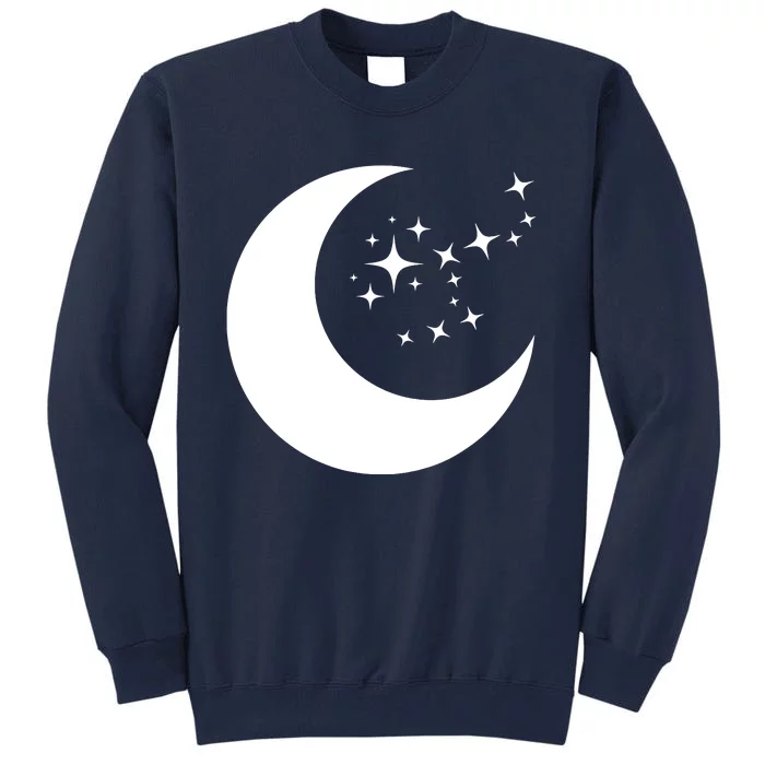 Moon And Stars Tall Sweatshirt