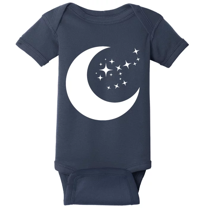 Moon And Stars Baby Bodysuit