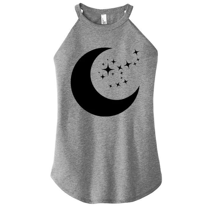 Moon And Stars Women’s Perfect Tri Rocker Tank