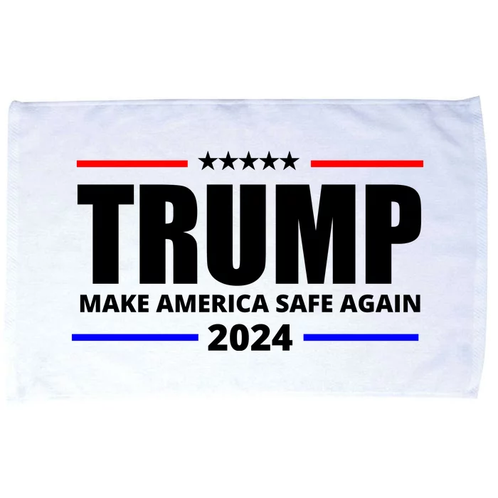 Make America Safe Again 2024 Trump Microfiber Hand Towel