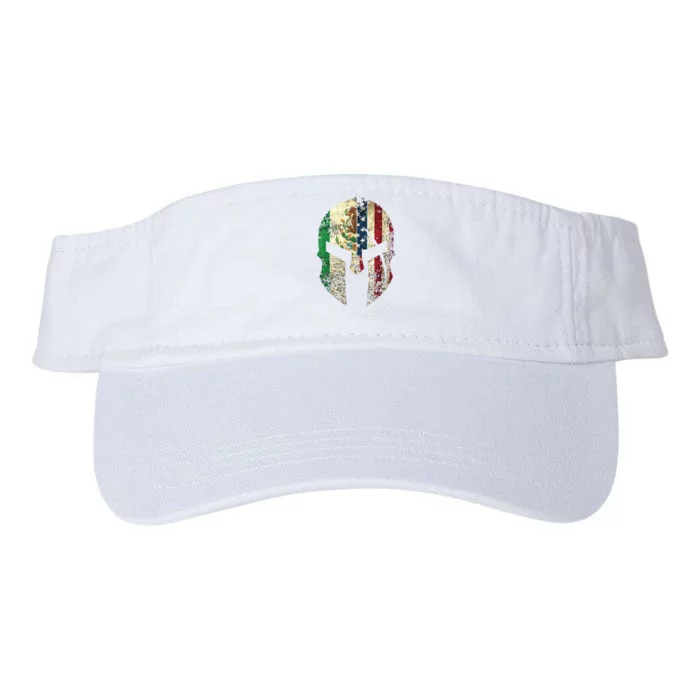 Mexican American Spartan Helmet Chicano Pride Valucap Bio-Washed Visor