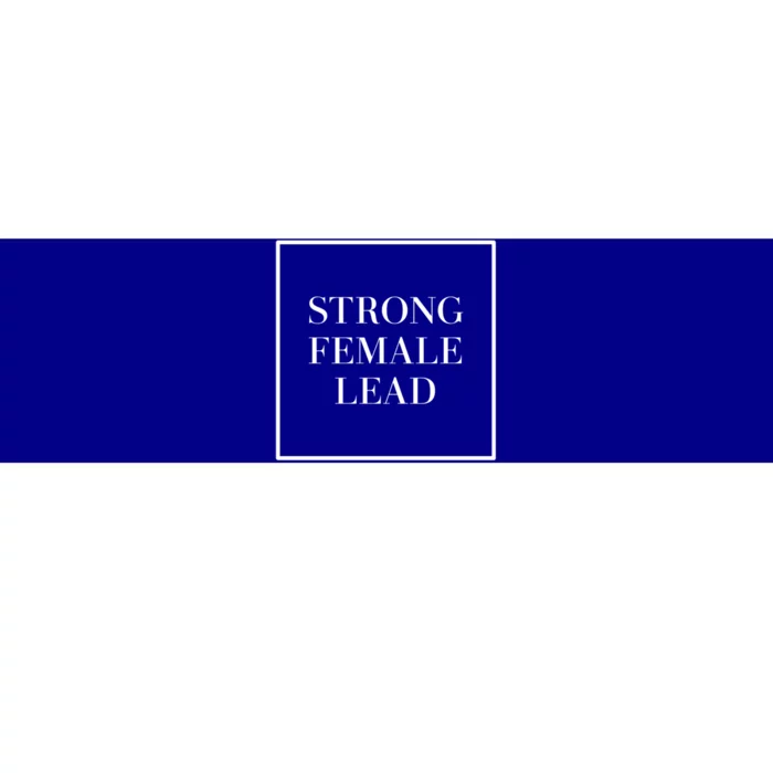 Minimalist Aesthetic Strong Female Lead Actress Actor Quote Gift Bumper Sticker