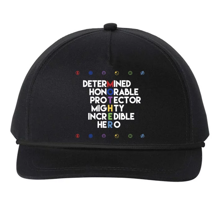 Marvel Avengers Super Hero Mothers Day Snapback Five-Panel Rope Hat