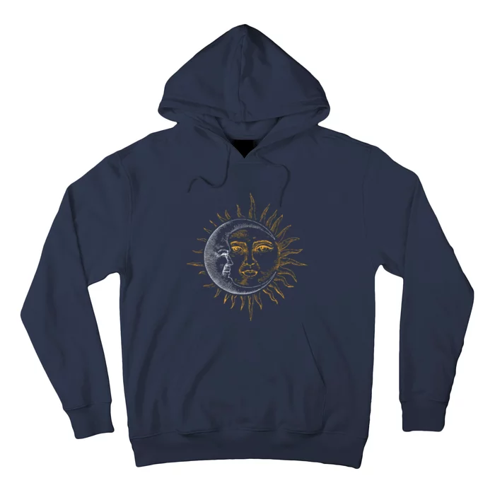 Moon And Sun Astronaut Hoodie