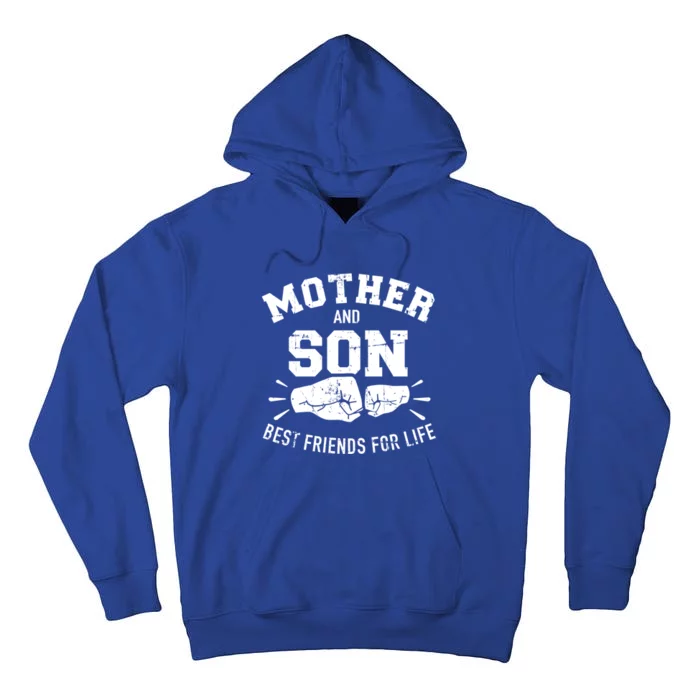 Mother And Son Best Friends For Life Mom Gift Tall Hoodie