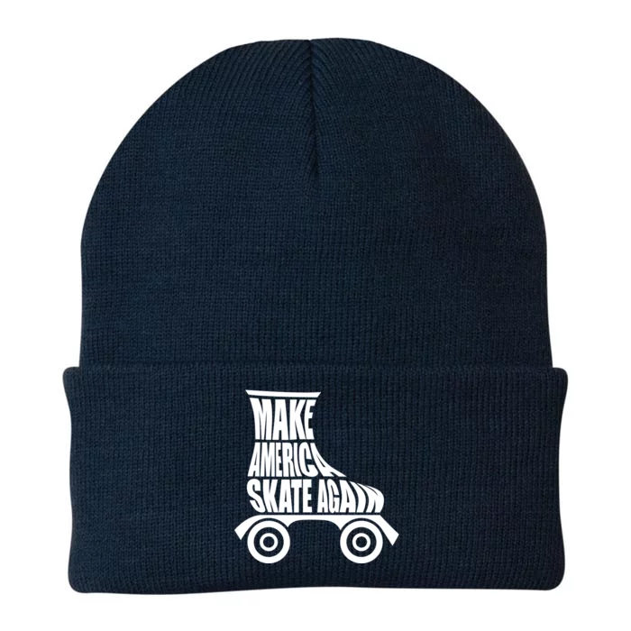 Make America Skate Again Gift Knit Cap Winter Beanie