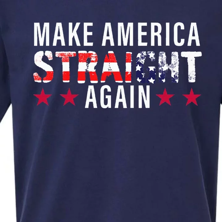 Make America Straight Again MASA Sueded Cloud Jersey T-Shirt