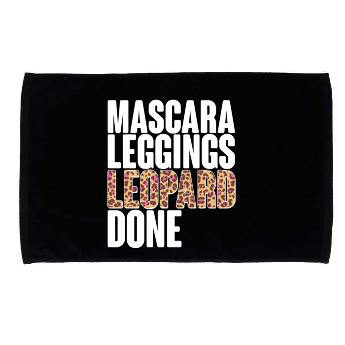 Mascara Leggings Leopard Done Microfiber Hand Towel