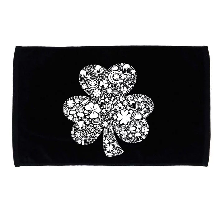 Mash-Up Irish Clover Microfiber Hand Towel