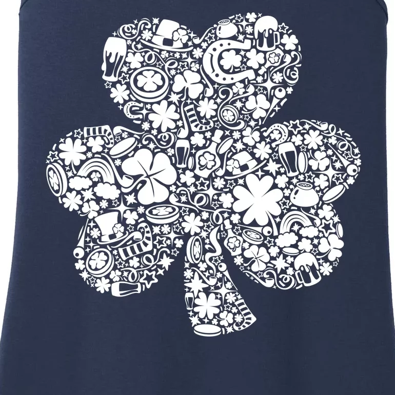 Mash-Up Irish Clover Ladies Essential Tank