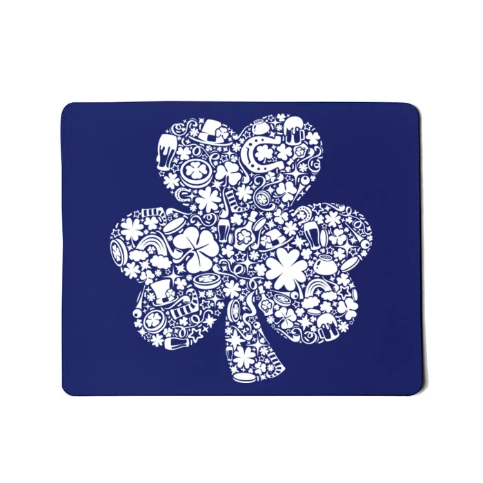 Mash-Up Irish Clover Mousepad