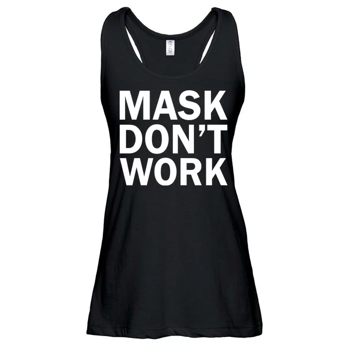 Mask Don't Work Ladies Essential Flowy Tank