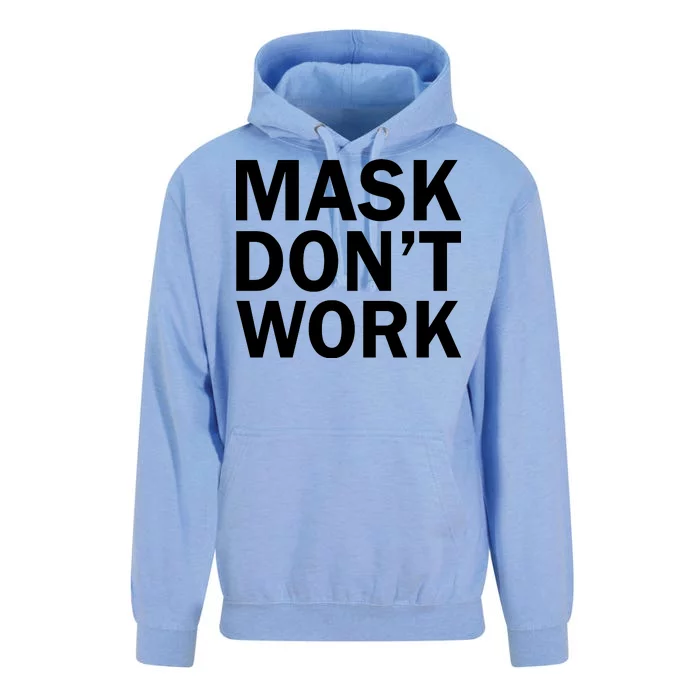 Mask Don't Work Unisex Surf Hoodie