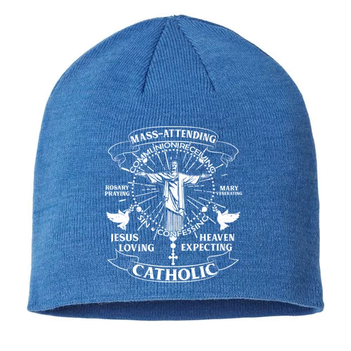 Mass Attending Catholic 8 1/2in Sustainable Knit Beanie