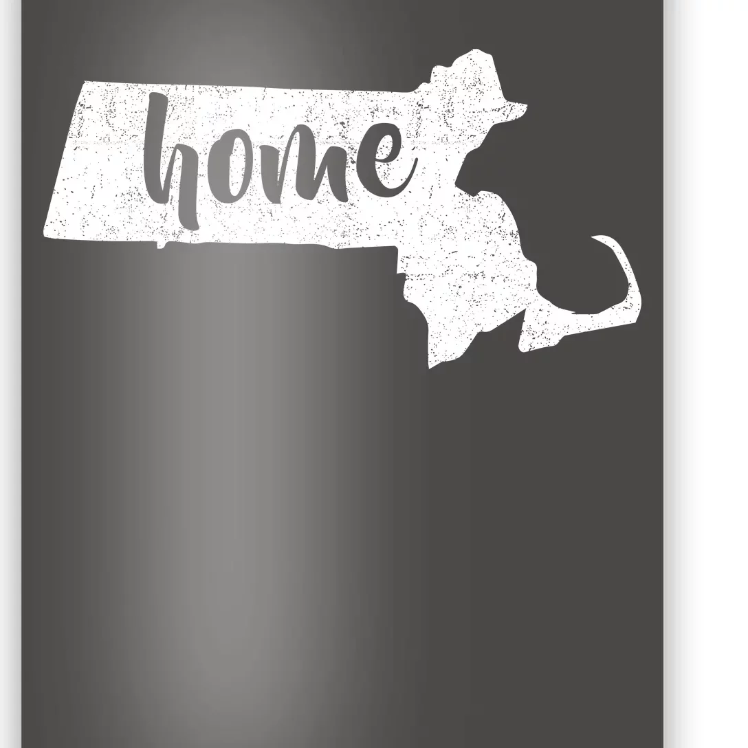 Massachusetts Home State Poster