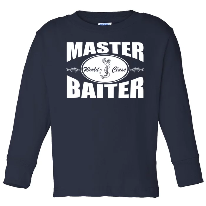 Master Baiter World Class Toddler Long Sleeve Shirt