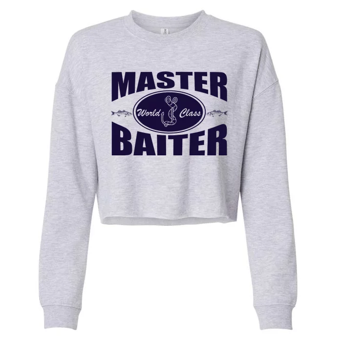 Master Baiter World Class Cropped Pullover Crew