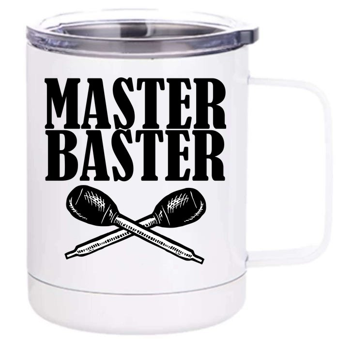 Master Baster Front & Back 12oz Stainless Steel Tumbler Cup