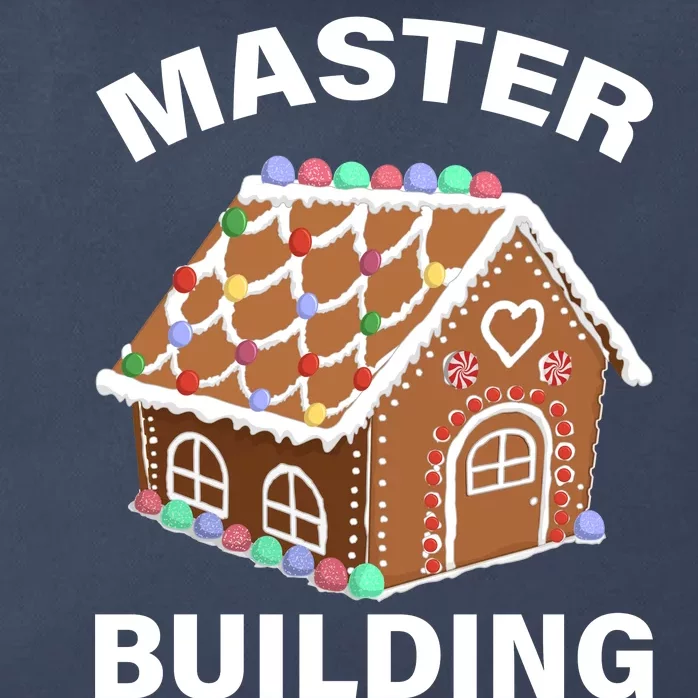 Master Builder Gingerbread House Funny Christmas Zip Tote Bag