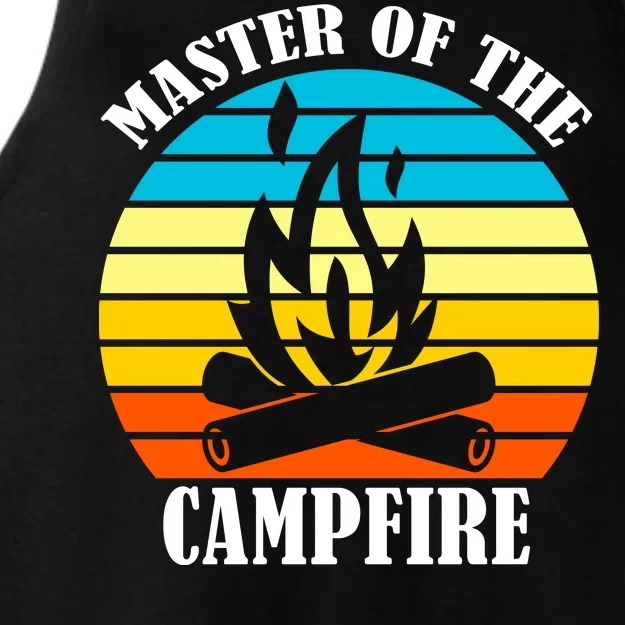 Master Of The Campfire Ladies Tri-Blend Wicking Tank