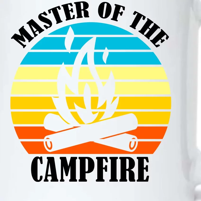 Master Of The Campfire Black Color Changing Mug