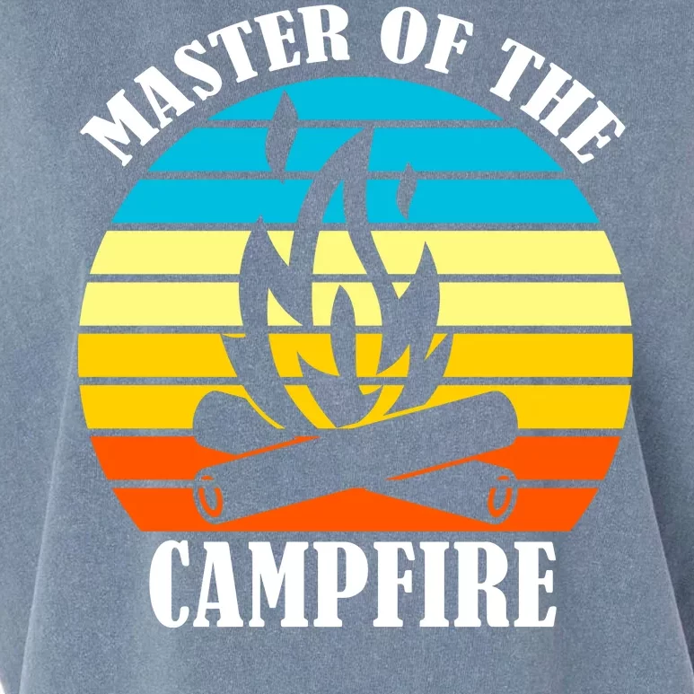 Master Of The Campfire Garment-Dyed Women's Muscle Tee