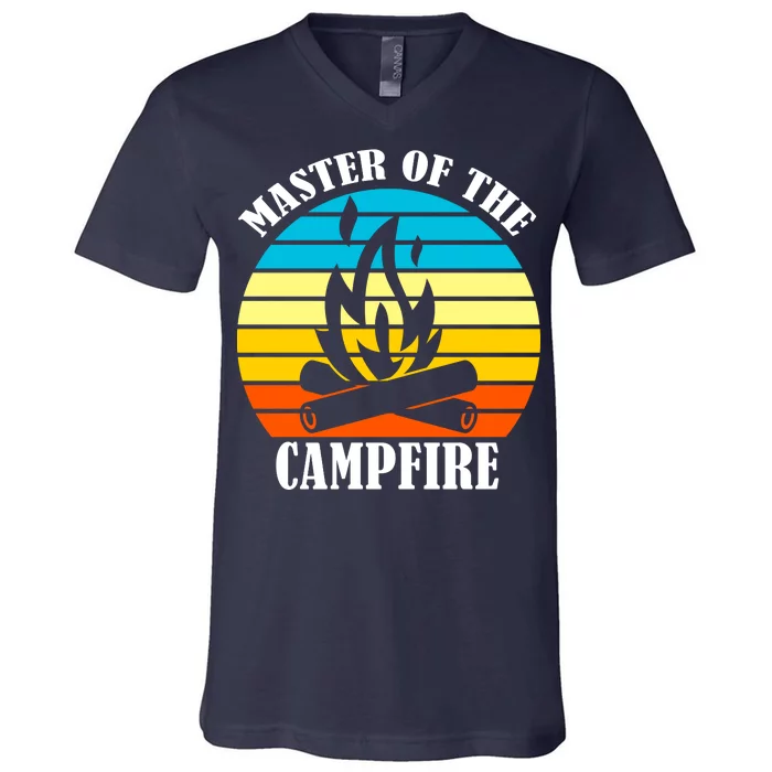 Master Of The Campfire V-Neck T-Shirt