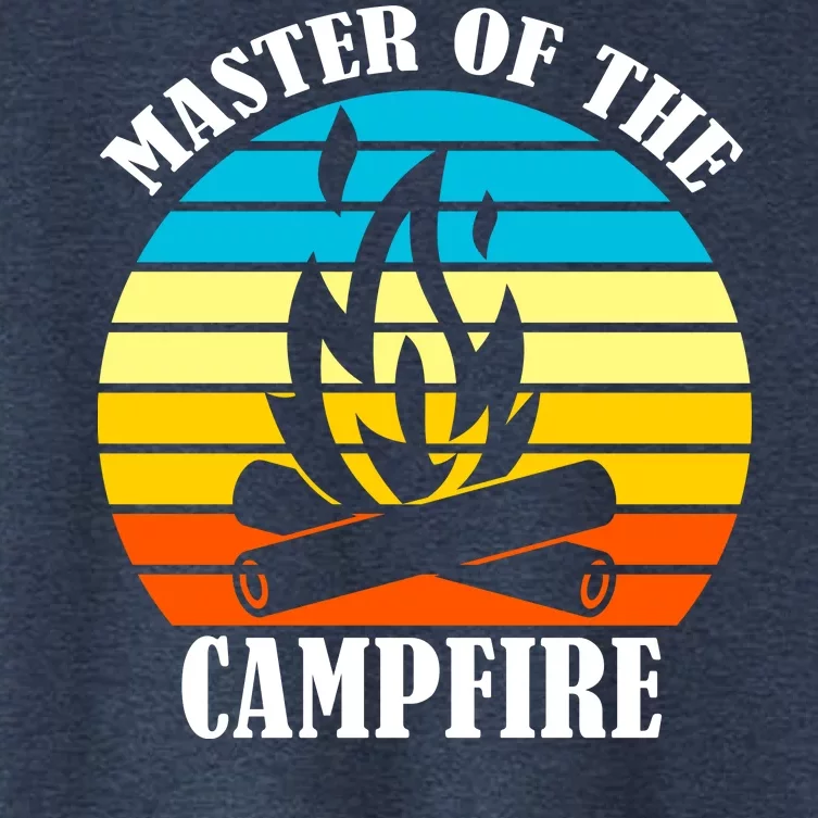 Master Of The Campfire Women's Crop Top Tee