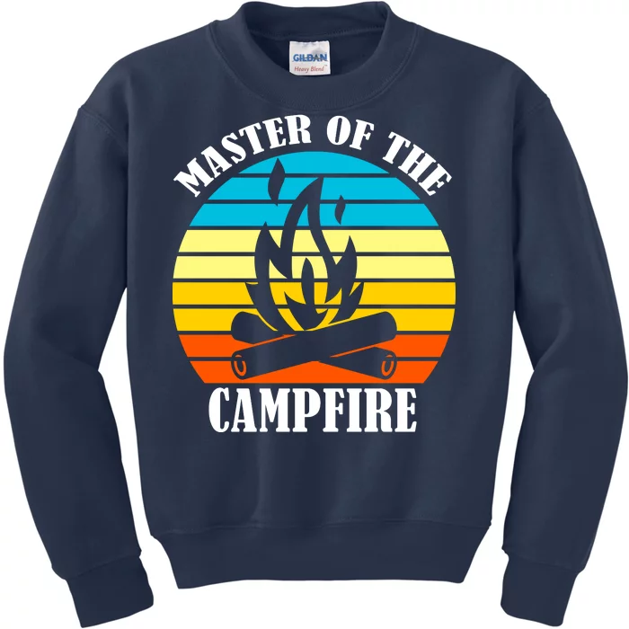 Master Of The Campfire Kids Sweatshirt