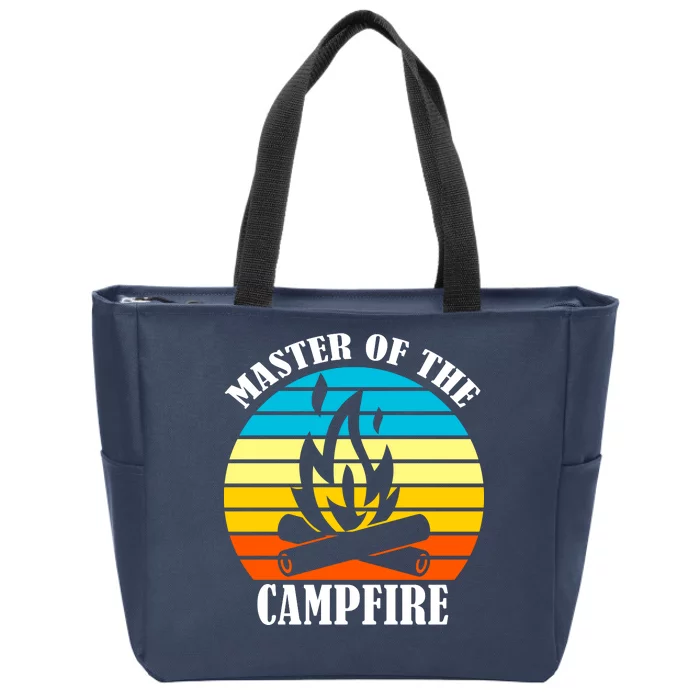 Master Of The Campfire Zip Tote Bag