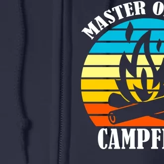 Master Of The Campfire Full Zip Hoodie