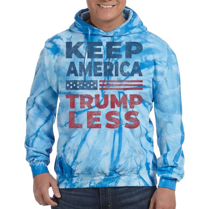 Make America Trumpless Again Funny Gift Tie Dye Hoodie